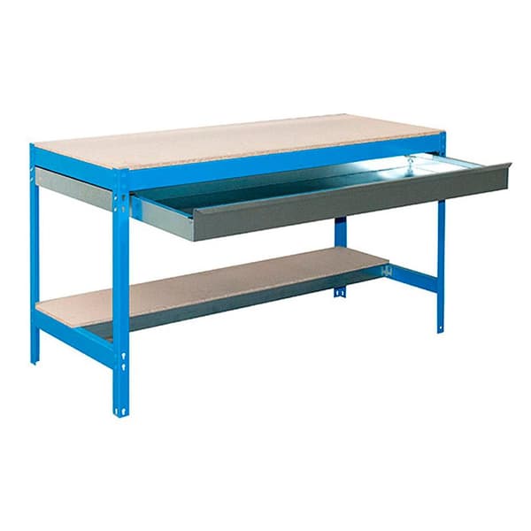 Simonrack bt0 box 1200 blå/træ