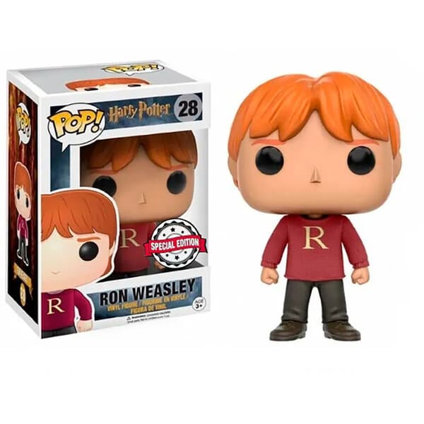 Funko ron weasley sweater figurine
