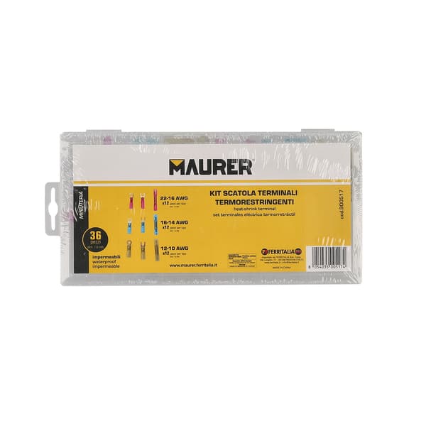 Maurer terminalforbindelser kit 180 dele