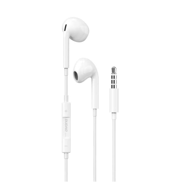 Dudao x14pro in-ear hörlurar vit