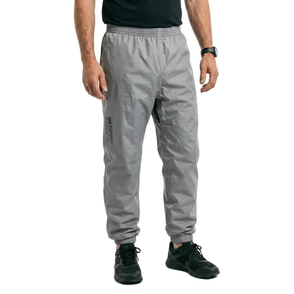 Oxford rainseal bright reflexbukser grå/sort