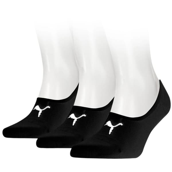 PUMA footie strumpor svart 3-pack