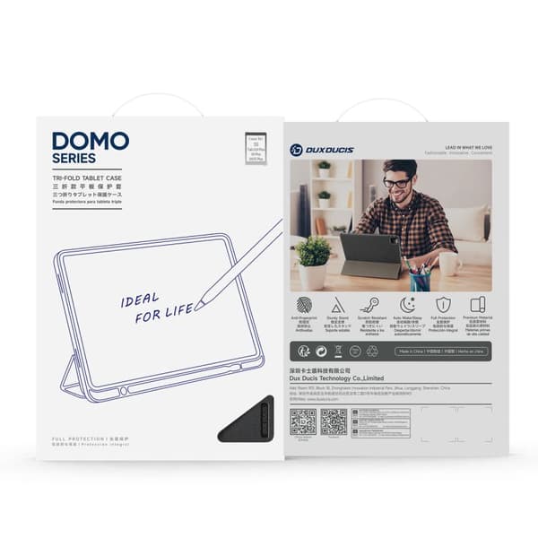 Dux Ducis Domo PU Læderetui Sort