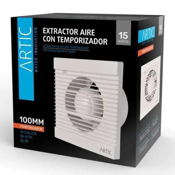 ARTIC 15W affugter med timer, hvid