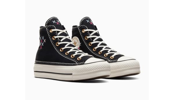 Converse chuck taylor all star lift crafted stitching sort