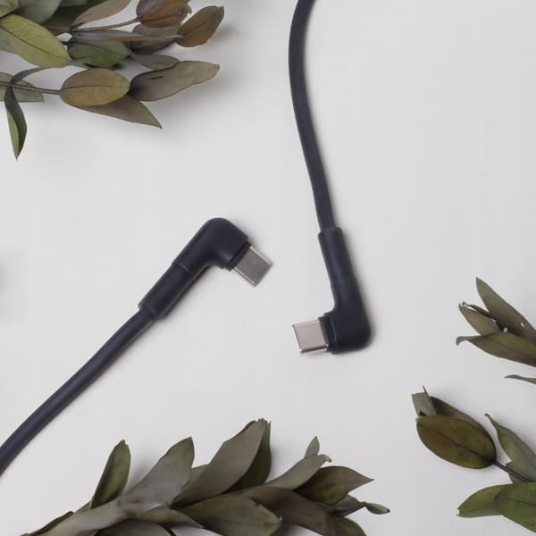 techonic mxuc-09 USB-C kaapeli 1m 60W musta