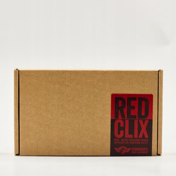 Comandante Red Clix RX35 elektrisk kaffekværn sølv