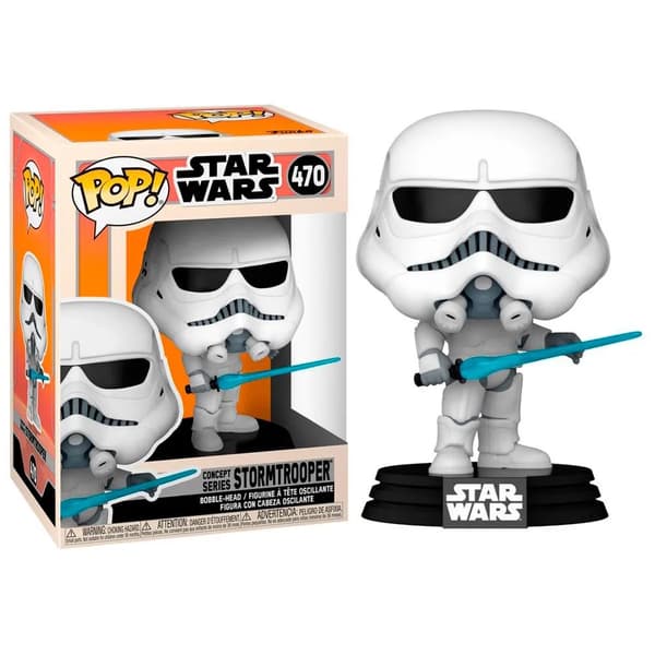 Funko konceptserie stormtrooper vit 9.5cm