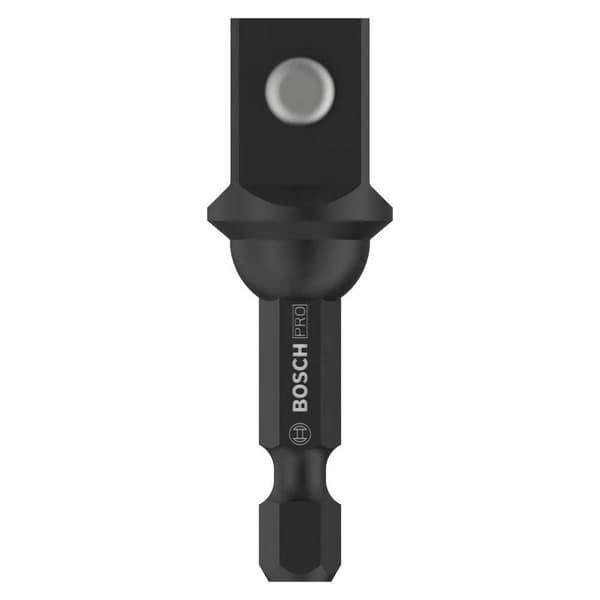 Bosch socket adapter 1/2 inch Silver