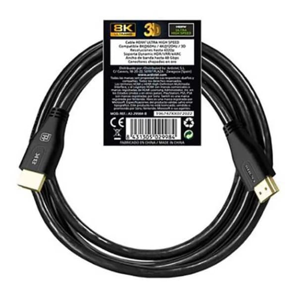 Blackfire Câble HDMI ULTRA 8K 60Hz 2m