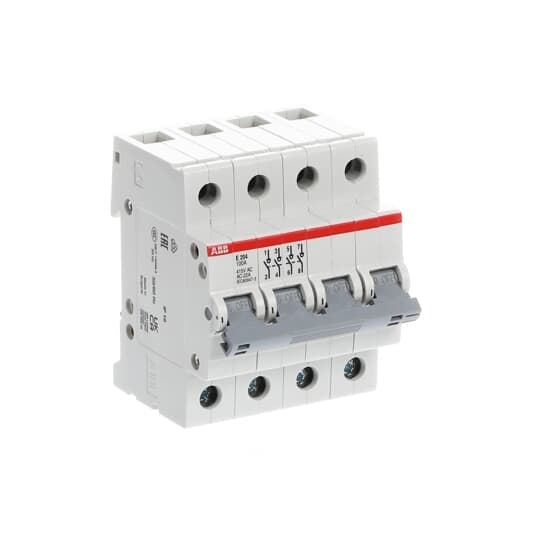 ABB e204/100g 100A 4-napainen harmaa modulaarinen katkaisija