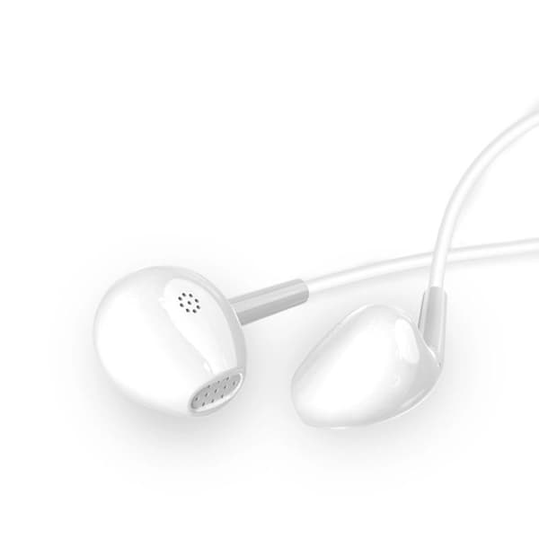 Dudao x10s in-ear hörlurar 3.5mm mini jack vit