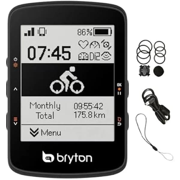 Bryton Rider 460E GPS cykelcomputer med Bluetooth og ANT+