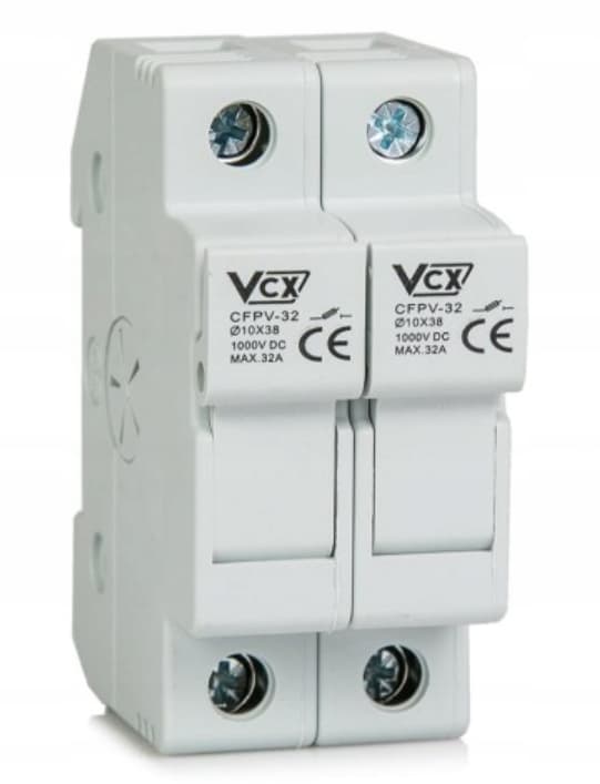 vcx CF PV32 2P sikringsbase 1000V 32A