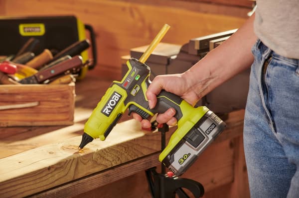 Ryobi rgl18-0 liimapistooli harmaa/vihreä