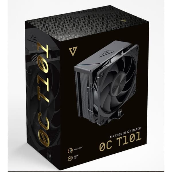Modecom Volcano 0C T101 CPU-jäähdytin musta 120mm
