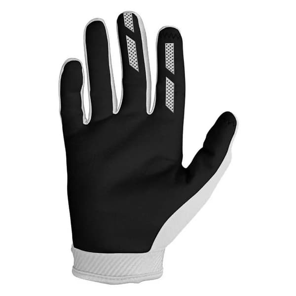 Seven Annex 7 Dot motorcykelhandskar vit