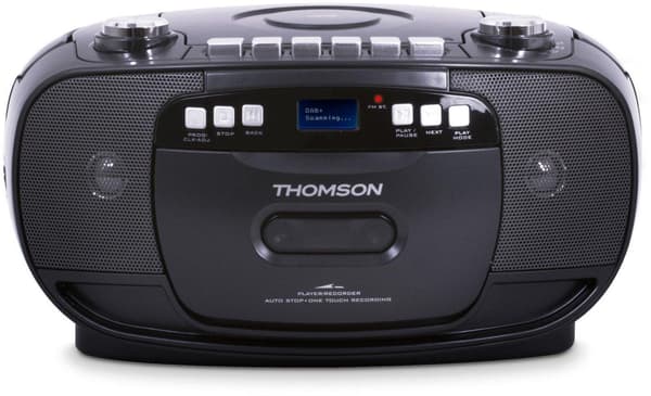 Thomson rk200dabcd sort radio CD kassetteafspiller