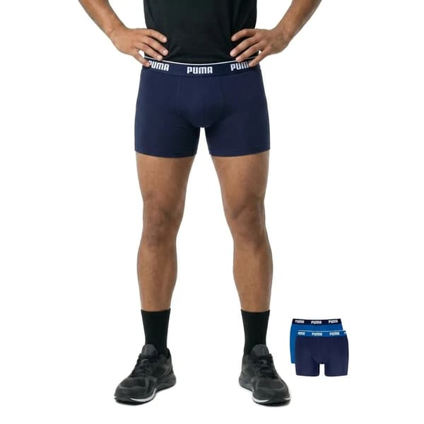 PUMA boxer shorts everyday basics 3 pack blå