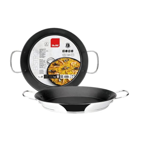 Ibili Paëlla professionell 36 cm i silver