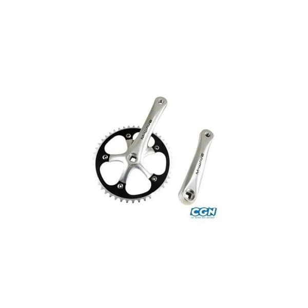Select monovitesse/fixie 46d l165 Silver/Black