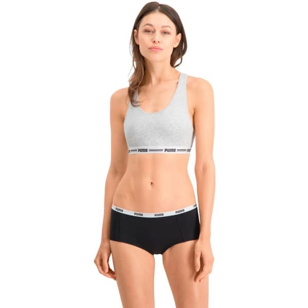 PUMA mini shorts 3-pack valkoinen/harmaa/musta