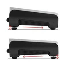 Lagrange Pro 35 elektrisk plancha 1750W sort 40x35cm