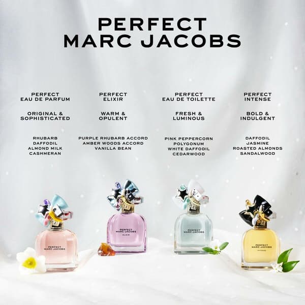 Marc Jacobs Perfect Elixir 50 ml Läpinäkyvä Unisex Parfyymi