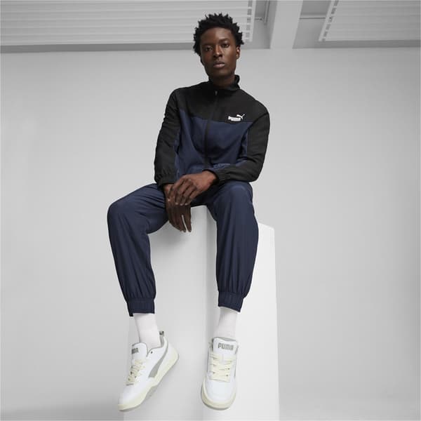 PUMA woven tracksuit Navy Blue/Black