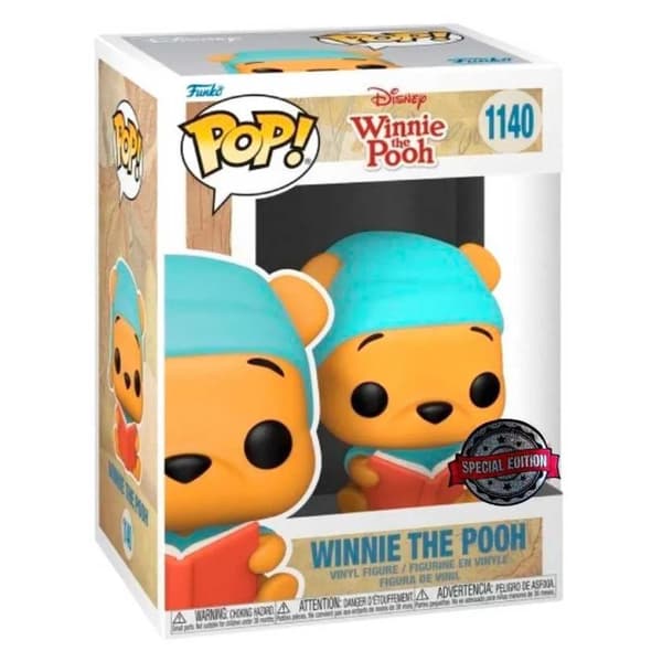 Funko winnie the pooh reading book Multicolor