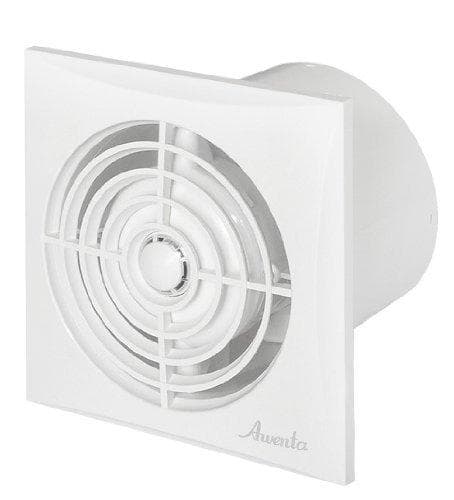 Awenta WZ100T stille ventilator hvid