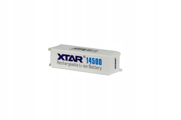 XTAR 14500 800mAh Lithium-Ion uppladdningsbart batteri