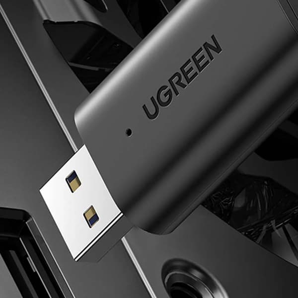 Ugreen cm523 Bluetooth 5.1 lydadapter sort