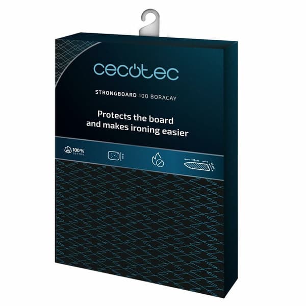 Cecotec StrongBoard 100 Boracay Strykjärnsöverdrag Svart