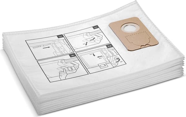 Kärcher dammsugarpåsar 10-pack
