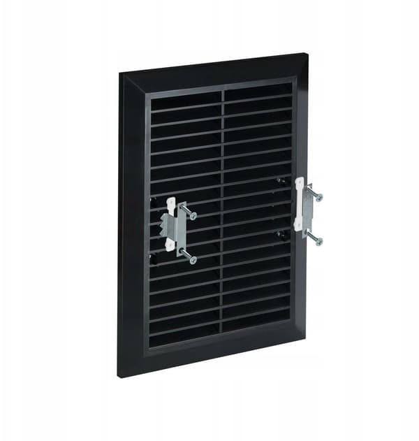 Awenta T26aCZ ventilationsgitter sort 140x210mm
