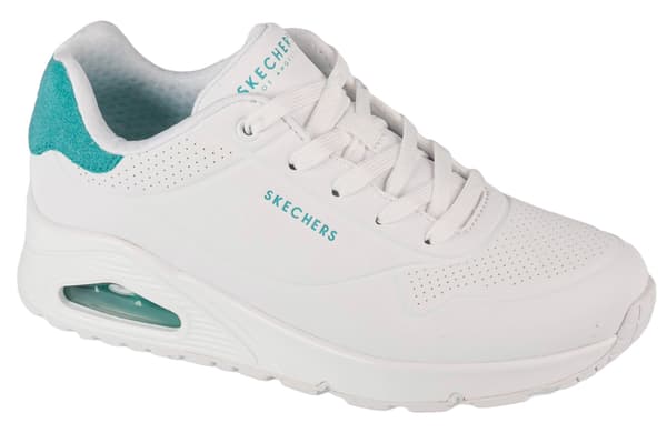 Skechers uno pop back Hvid/Mint