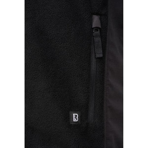 Brandit Ripstop Fleece Jakke Sort XL