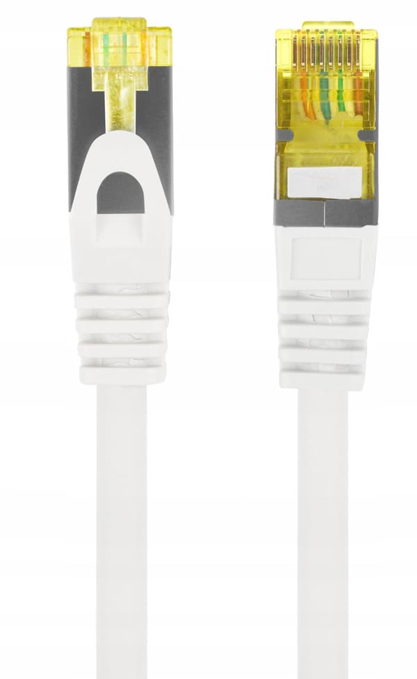 Lanberg RJ45 Cat.6A 5 meter hvid netværkskabel