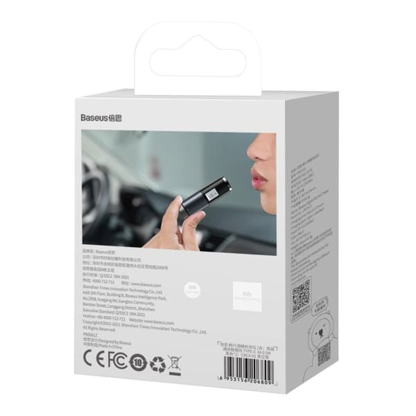 Baseus CRCX-01 alkoholimittari musta