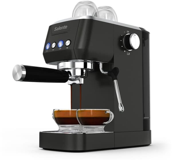 Evolveo Coffio Espresso Maskine 20 Bar 1.3L Sort/Antracit