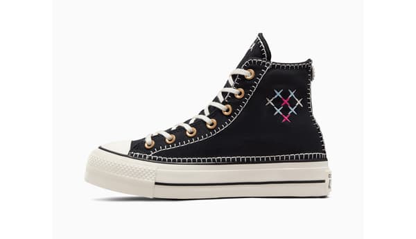 Converse chuck taylor all star lift crafted stitching sort