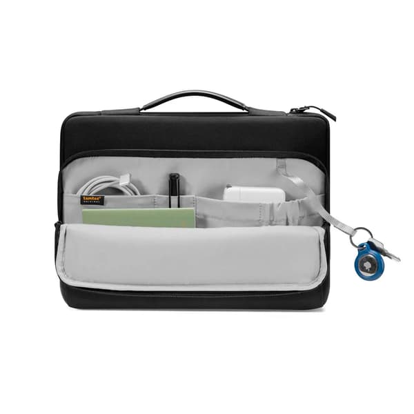 Tomtoc defender-a14 premium laptoptaske sort 13 tommer
