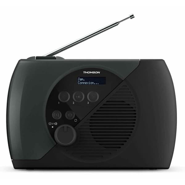 Thomson RT350DAB bärbar DAB+/FM-radio Gray/Black