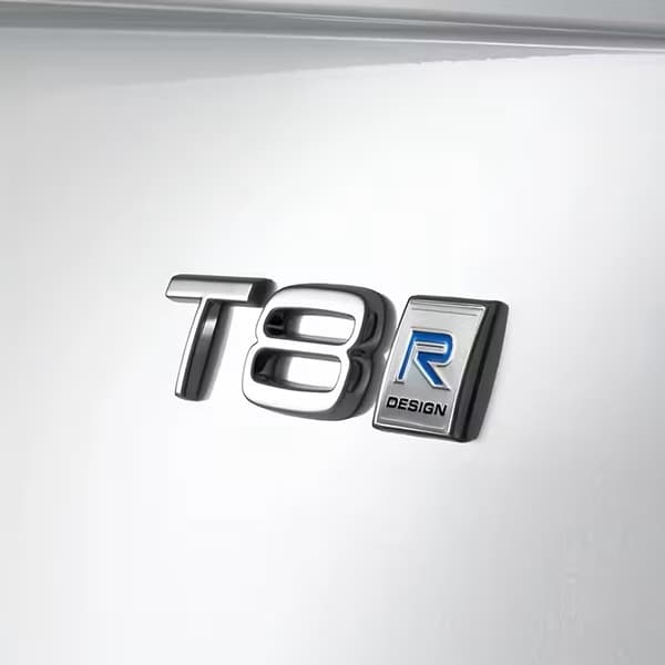 Emblem R-Design silver 2,2 x 2,7 cm 1-pack till Volvo