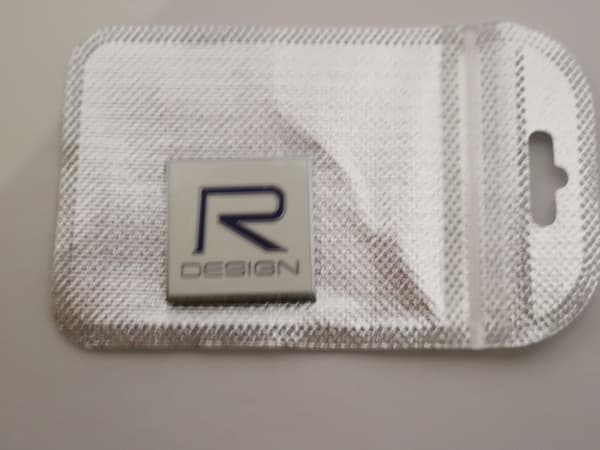 Emblem R-Design 31 x 31 mm 1-pack till Volvo