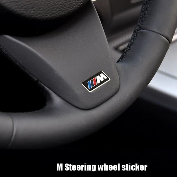 BMW M 9x17mm märken små emblem styling M3 M5 M6 styling 5-pack.