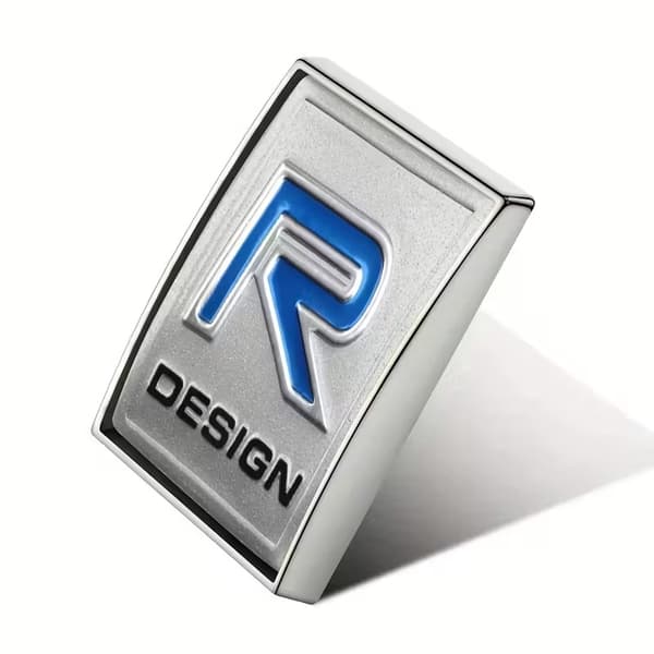 Emblem R-Design silver 2,2 x 2,7 cm 1-pack till Volvo