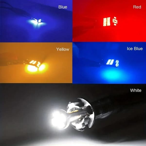 T10 w5w Canbus Orange 2-pack LED-lampor 12V DC