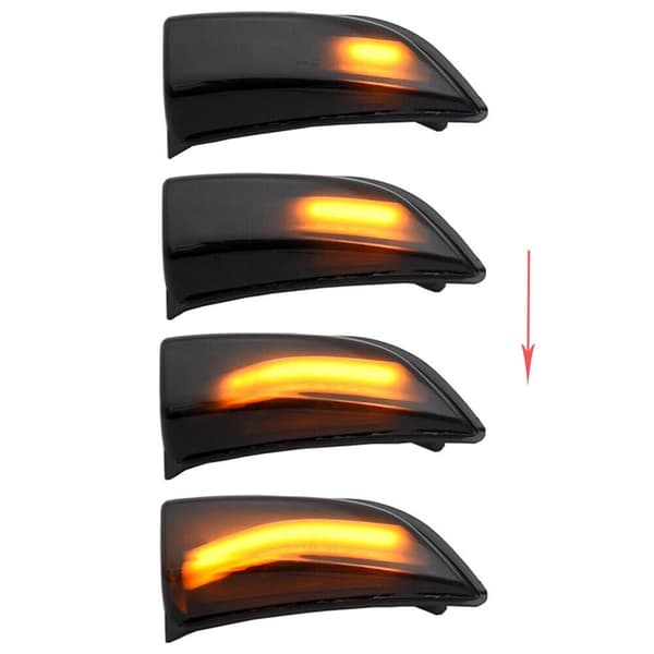 LED dynamiska blinkers sidospegel Volvo XC60 2008 - 2014 Smoke